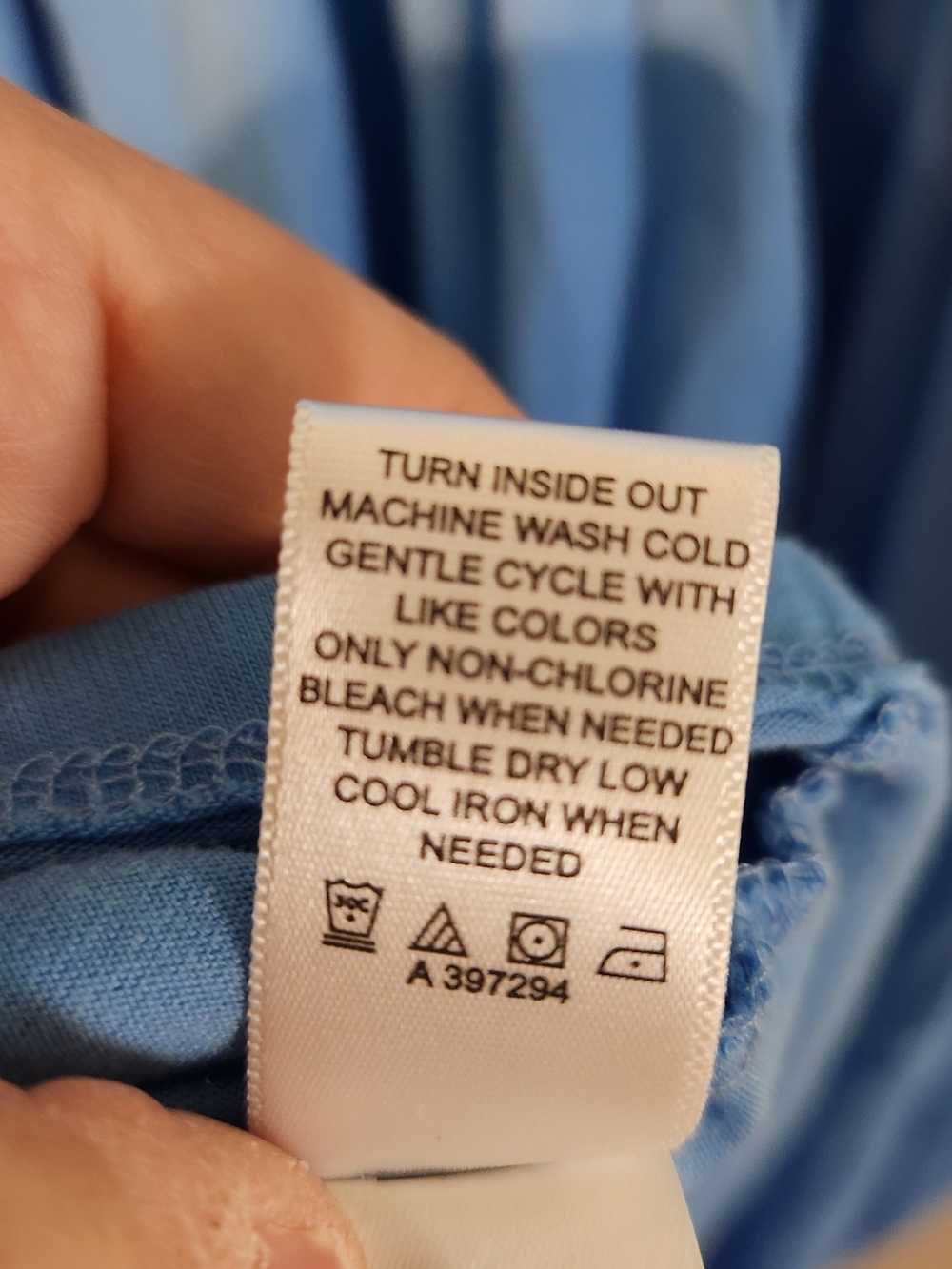 LOGO by Lori Goldstein Sky Blue Short-Sleeve Midi Dress - Picture 5 of 5